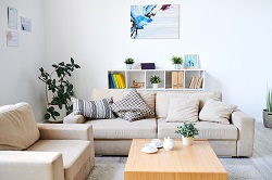 Modern interior of living room 566706